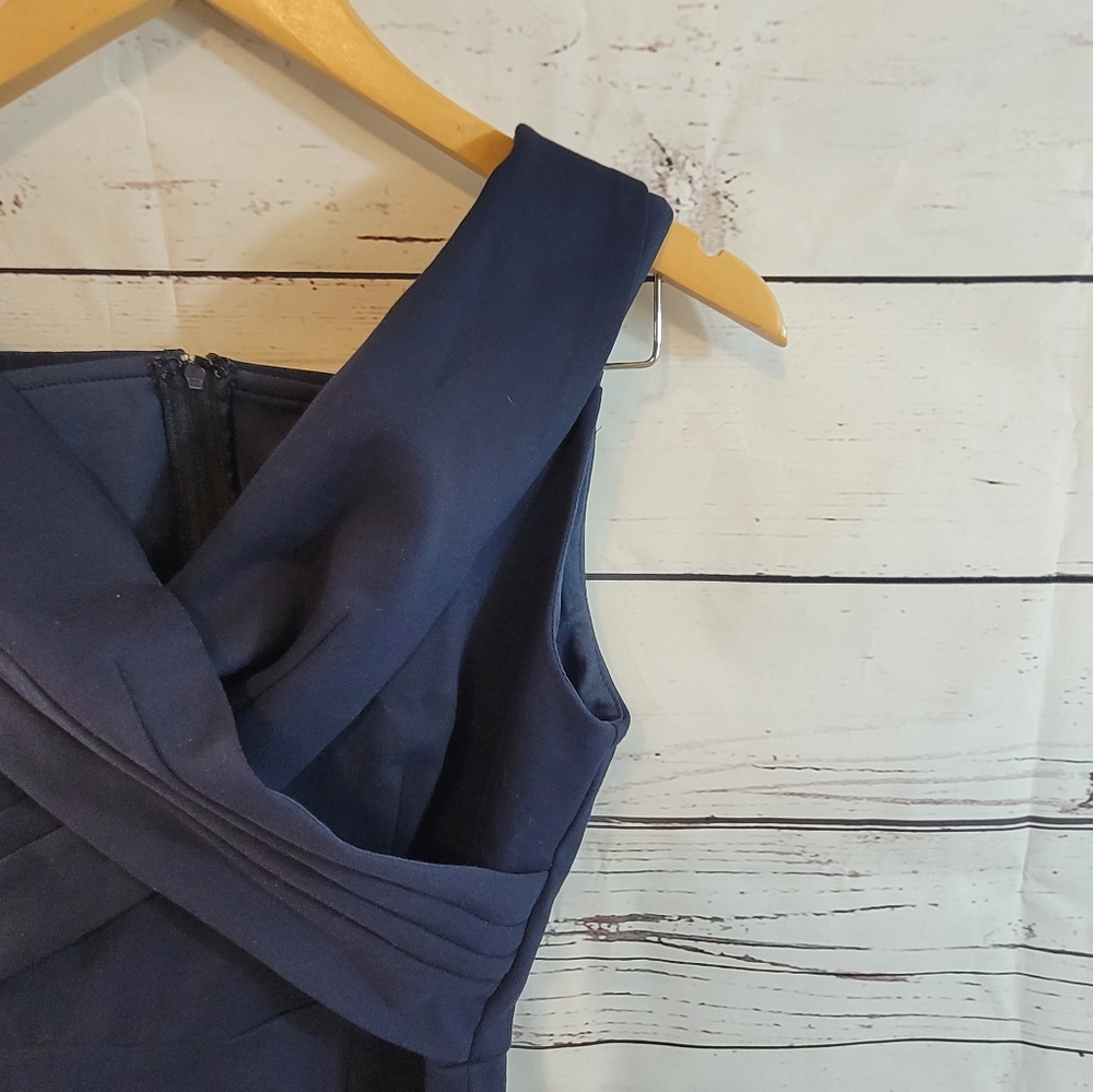 Lady Black Tie Navy Blue Brienne Dress S/4 - Picture 6 of 7